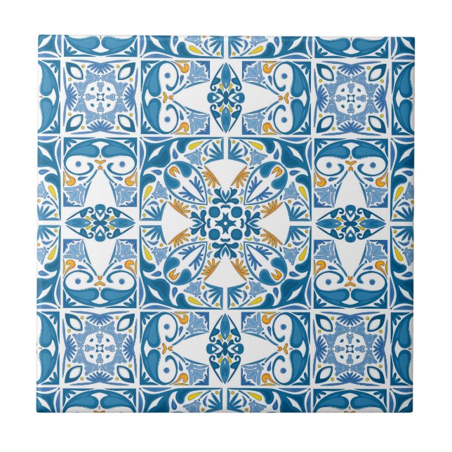 Portuguese Tile Pattern (Front)