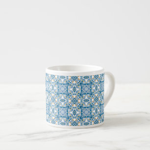 Portuguese Tile Pattern Espresso Cup