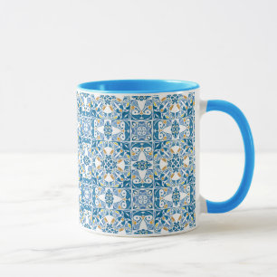 Portuguese Tile Pattern Mug