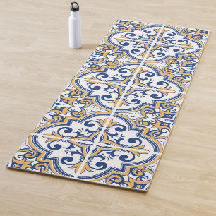 Portuguese tiles 1 yoga mat