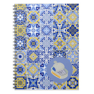 Portuguese Tiles and Sardines Notebook