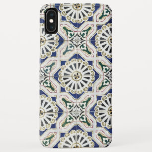 Portuguese Tiles - Azulejo Colourful Geometric iPhone XS Max Case