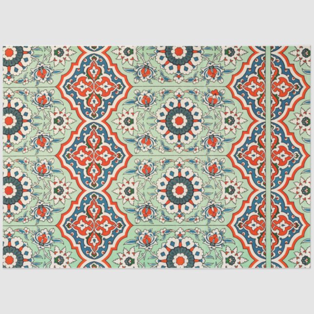 Portuguese tiles decoupage tissue tissue paper (Front)