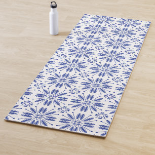 Portuguese Tiles European Style Vintage Yoga Mat