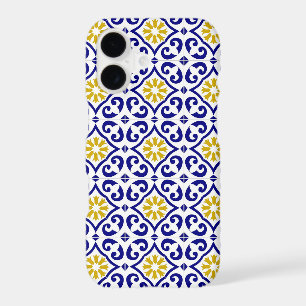 Portuguese Tiles Mediterranean Blue Floral