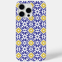 Portuguese Tiles Mediterranean Blue Floral