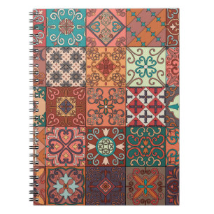 Portuguese Tiles: Talavera Style Azulejo. Notebook