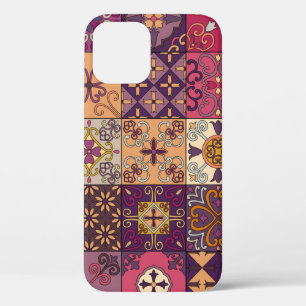 Portuguese tiles: talavera style pattern. iPhone 12 case