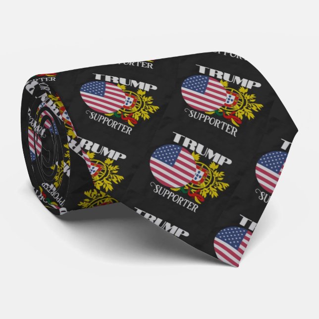 Portuguese Trump supporter  Tie (Rolled)
