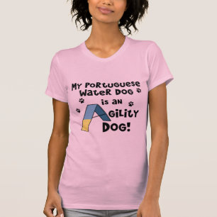 Portuguese Water Dog Agility Dog Twofer Shirt