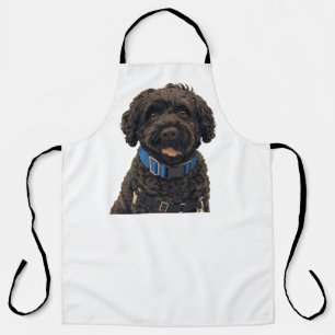 Portuguese Water Dog All-Over Print Apron