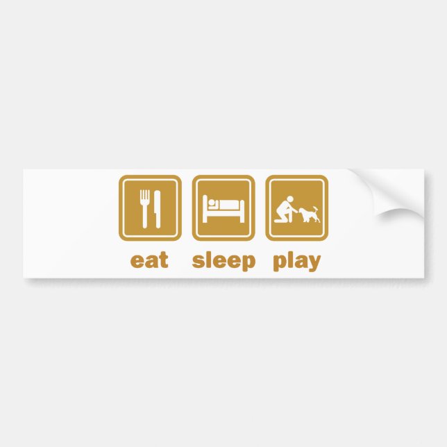 Portuguese Water Dog Bumper Sticker (Front)