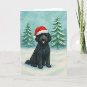 Portuguese Water Dog Card