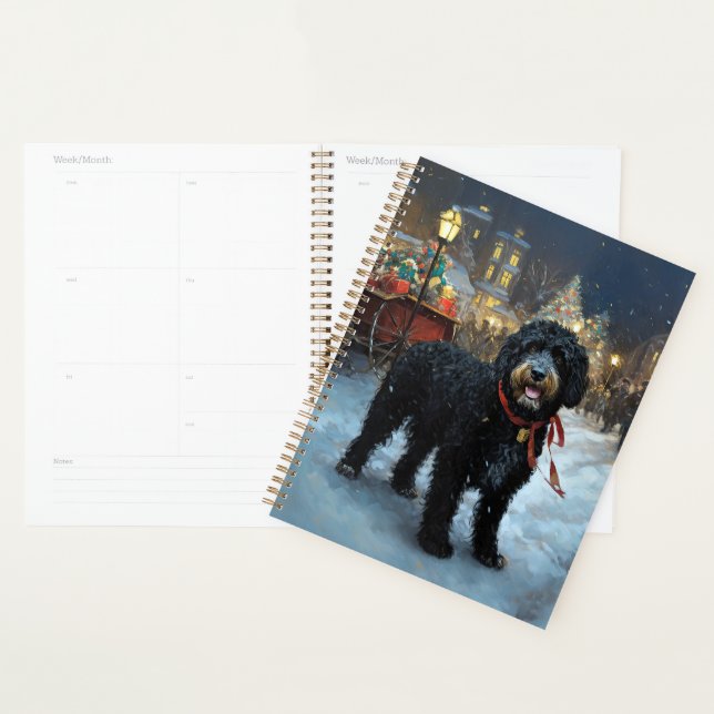 Portuguese Water Dog Christmas Festive Season Planner (Display)