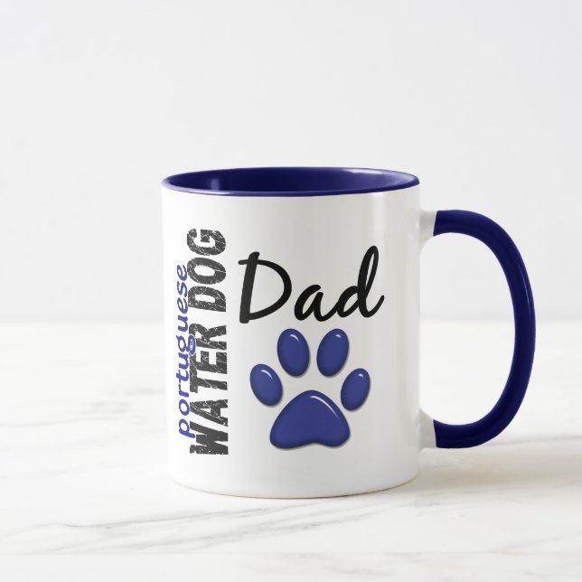Portuguese Water Dog Dad 2 Mug (Right)