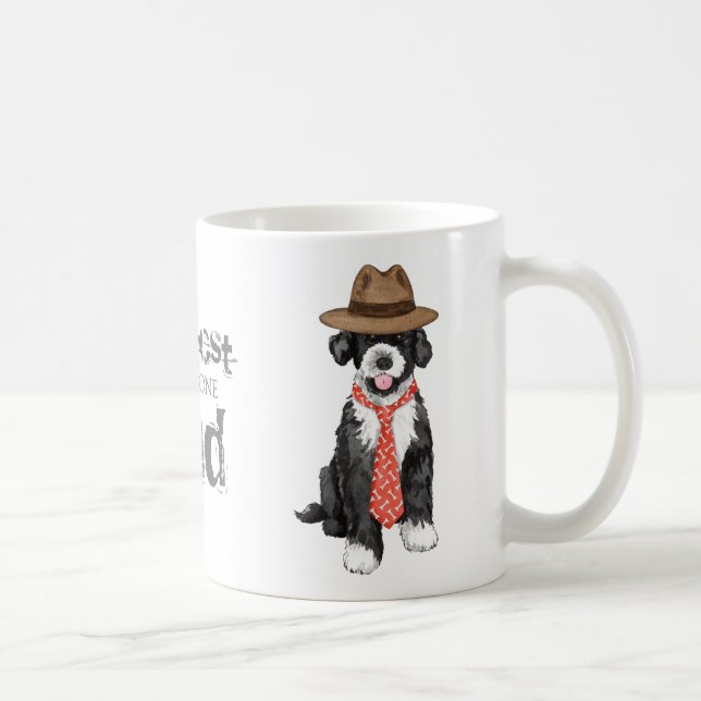 Portuguese Water Dog Dad Coffee Mug (Right)