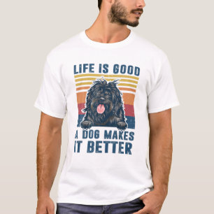 Portuguese Water Dog Gifts Funny Dog Dad Mum Men W T-Shirt