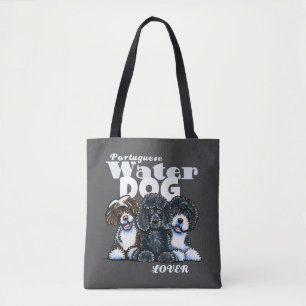 Portuguese Water Dog Lover Tote Bag