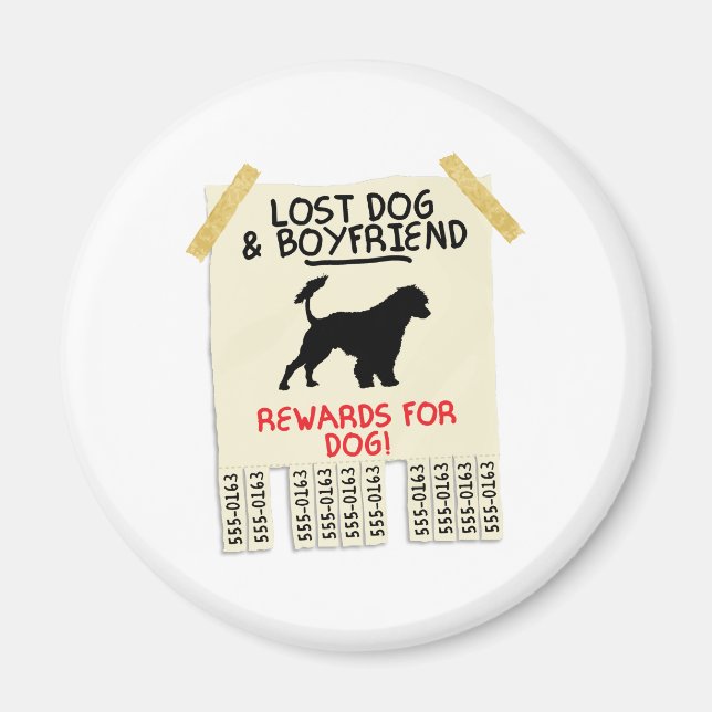 Portuguese Water Dog Magnet (Front)