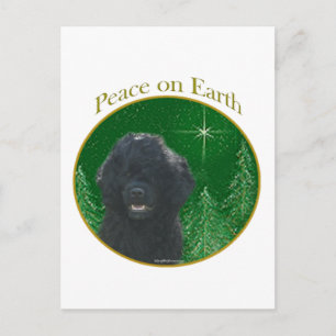 Portuguese Water Dog Peace Postcard