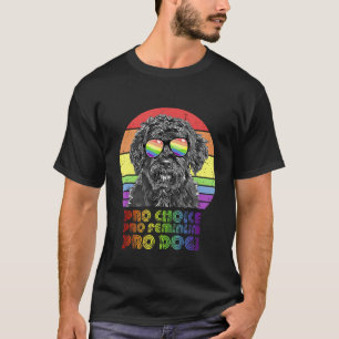 Portuguese Water Dog Pro Choice Pro Feminism Pro D T-Shirt