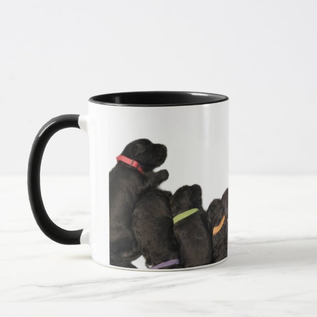 Portuguese Water Dog Puppy Mug (Left)