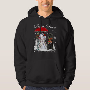 Portuguese Water Dog Santa Christmas Snowman Xmas Hoodie