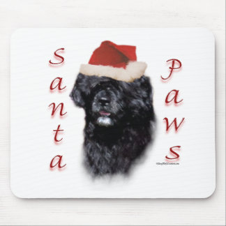 Portuguese Water Dog Santa Paws Mouse Mat