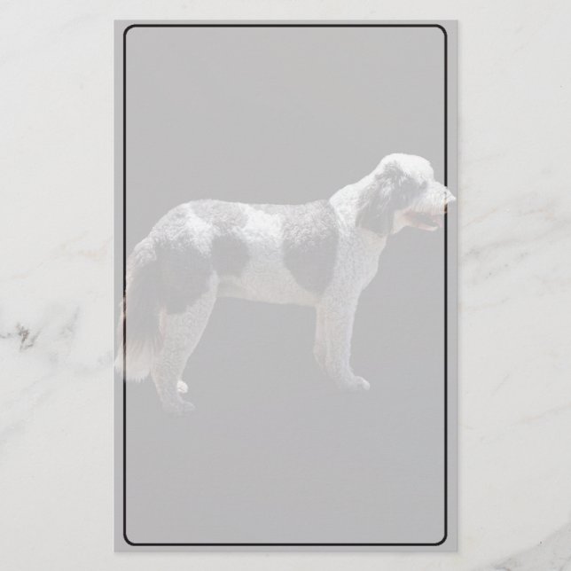 Portuguese Water Dog Stationery (Front)