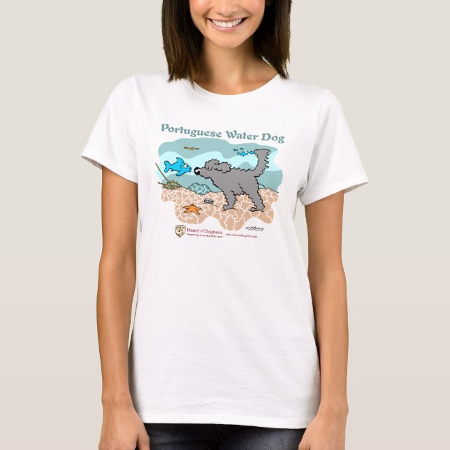 Portuguese Water Dog T-Shirt (Front)
