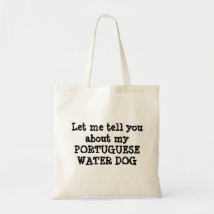 PORTUGUESE WATER DOG TOTE BAG