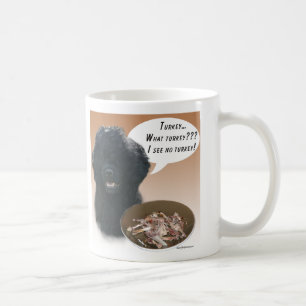 Portuguese Water Dog Turkey Coffee Mug
