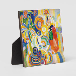 Portuguese Woman, Delaunay Plaque