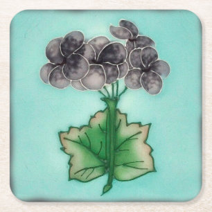 Posavasos Cuadrado De Papel Cardboard paper drink Square Paper Coaster