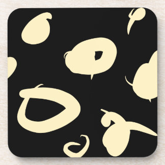 Posavasos Monasterio acrílico abstracto moderno Coaster