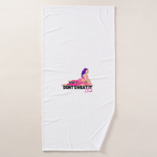 Pose don’t sweat it gym yoga workout towel