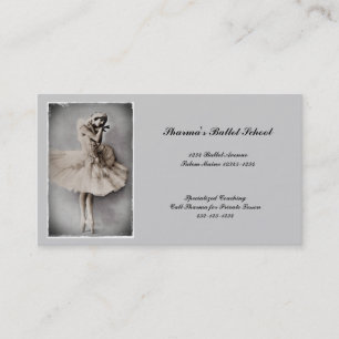 Posed en Pointe Business Card