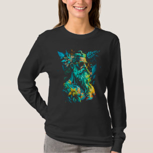 Poseidon Greek Mythology Neptune Beach Vacation T-Shirt