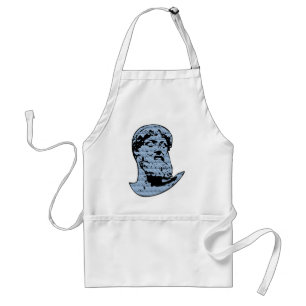 Poseidon statue standard apron