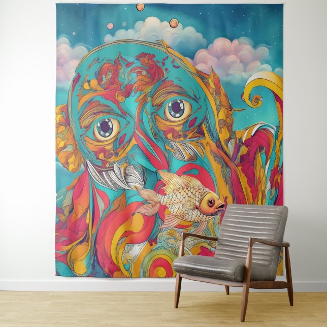 Poseidon Tapestry (In Situ)