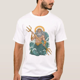 poseidon the sea god's wrath T-Shirt