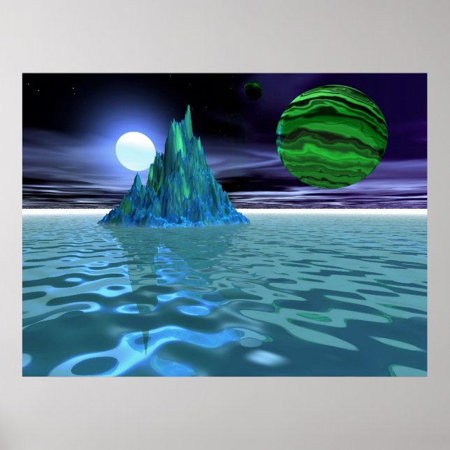 Poseidon's Lair Poster (Front)