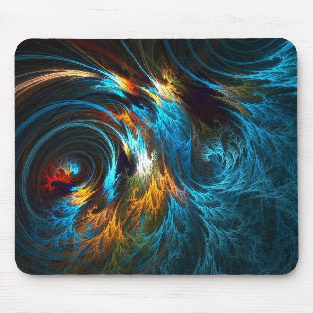 Poseidon's Wrath Mouse Mat (Front)
