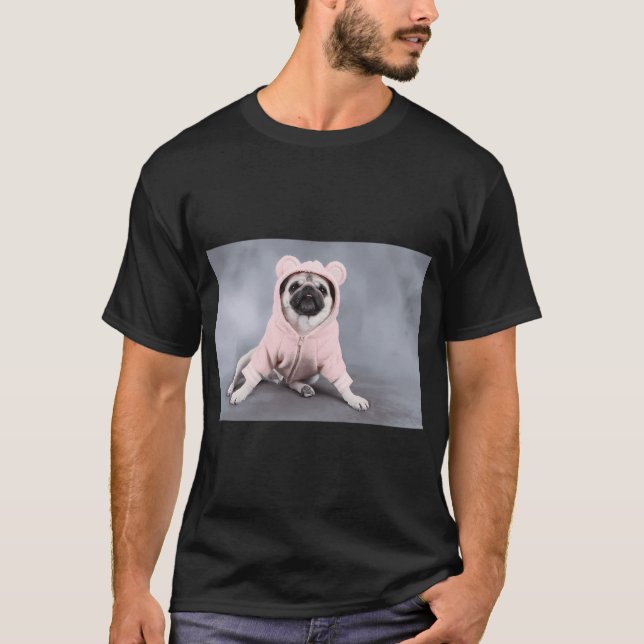Poser Pug T-Shirt (Front)