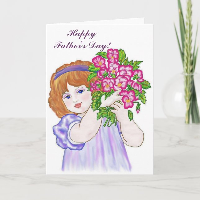 Posey for Papa Card (Front)