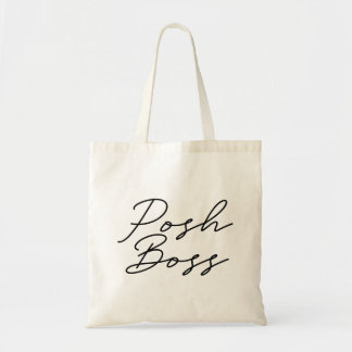 Posh Boss Minimalist Tote Bag