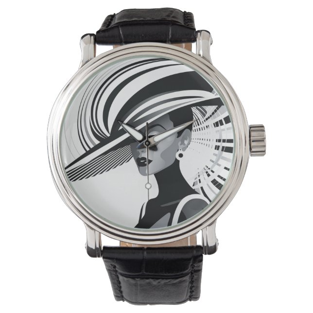 POSH CHIC COLLECTION #1 (WHITE) POSTER WATCH (Front)