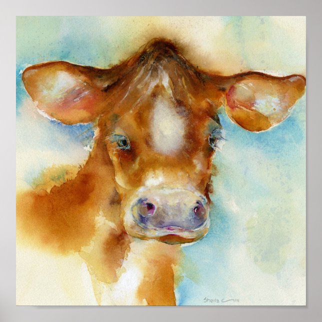 Posh Cow Poster (Front)