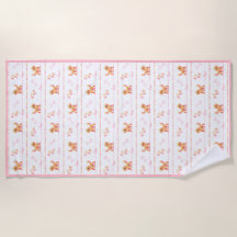 Posh Doodle Dog Love Beach Towel