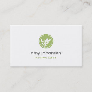 Posh Leaves Business Card